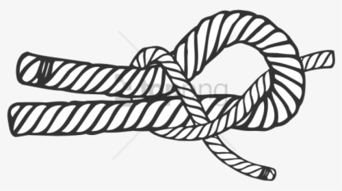 Free Png Sheet Bend Knot Drawing Png Image With Transparent - Sheet Bend Knot Drawing, Png Download, Free Download