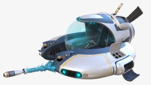 Seamoth Design Updated - Subnautica Vehicle Concept Art, HD Png Download, Free Download