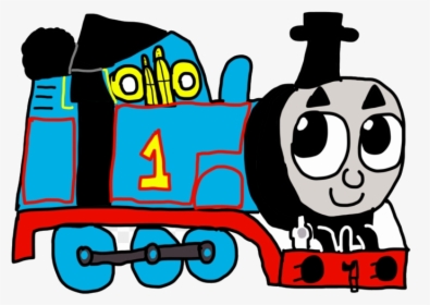 Thomas The Train Engine Clipart Locomotive Transparent - Thomas, HD Png Download, Free Download