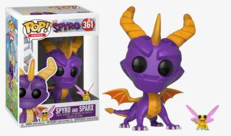 Spyro The Dragon - Spyro And Sparx Pop, HD Png Download, Free Download