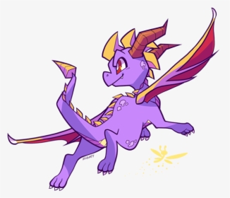 Spyro The Dragon Art, HD Png Download, Free Download