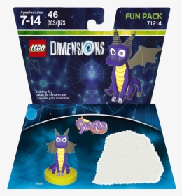 Spyro Lego Dimensions - Lego Dimensions Dc Comics, HD Png Download, Free Download