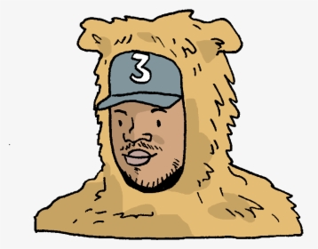 Chano For Mayor - Cartoon Drawing Of A Rapper, HD Png Download, Free Download
