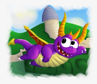 Transparent Spyro The Dragon Png - Cartoon, Png Download, Free Download