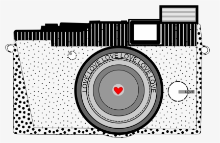 Classic Love Camera Clip Arts - Camera, HD Png Download, Free Download