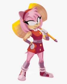 Boom Amy Rose Cosplay, HD Png Download, Free Download