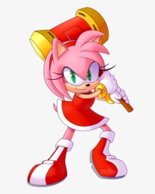 Hedgehog Girl Sonic The - Amy Rose Sonic The Hedgehog, HD Png Download, Free Download