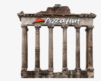 Transparent Pizza Hut Png - Temple Of Saturn, Png Download, Free Download