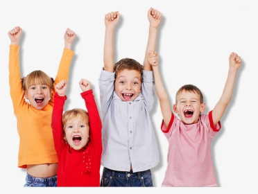 Happy Kid Png Vector, Clipart, Psd - Kids Cheering, Transparent Png, Free Download