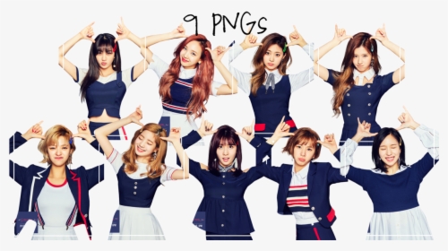 Twice Png Pack {signal 2017} Hd By Soshistars - Twice Signal Png, Transparent Png, Free Download