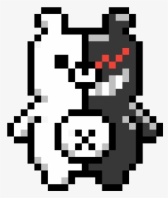 Monokuma , Png Download - Monokuma Pixel Art, Transparent Png, Free Download