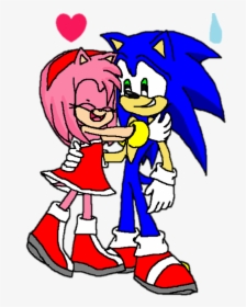 Sonic The Hedgehog And Amy Rose - Amy Rose, HD Png Download, Free Download