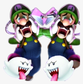 Luigi's Mansion Dark Moon Luigi, HD Png Download, Free Download
