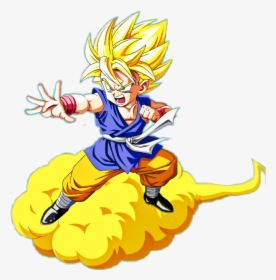 Dragon Ball Gt Kid Goku Clipart , Png Download - Dragon Ball Gt Goku Ssj1, Transparent Png, Free Download
