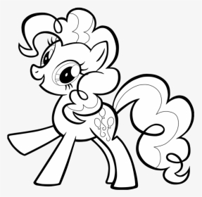 Little Pony - Pinky Pie My Little Pony Coloring Pages, HD Png Download, Free Download