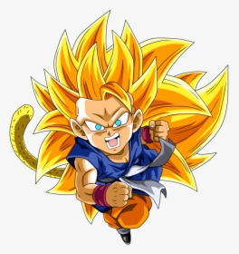 Dragon Ball Gt Goku Ssj3, HD Png Download - kindpng