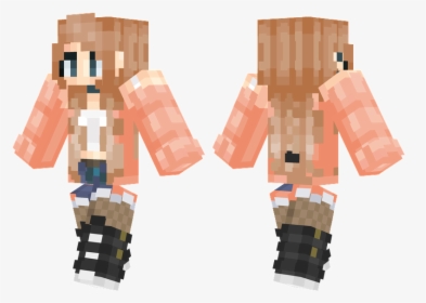 Minecraft Skin With Boots, HD Png Download, Free Download