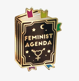 Feminist Agenda Pin - Illustration, HD Png Download, Free Download