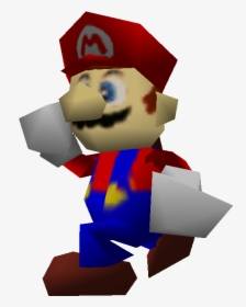 Mario 64 Png - Mario Smash 64 Model, Transparent Png, Free Download