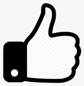 White Thumbs Up Png, Transparent Png, Free Download