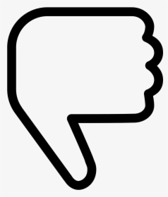 Thumbs Down Icon - Transparent Thumbs Down Icon, HD Png Download, Free Download