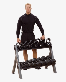 Body Solid Kettlebell Rack, HD Png Download, Free Download