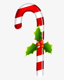 Candy Cane Christmas Ornament Clip Art - Transparent Background Candy Cane Png, Png Download, Free Download