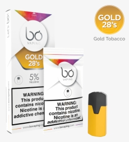 Transparent Gold Tooth Png - Bo Vaping Gold Tabacco, Png Download, Free Download