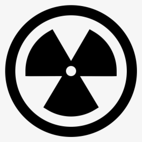The Logo Is A Typical Radiation Or Nuclear Symbol - Radiation Logo Transparent, HD Png Download, Free Download