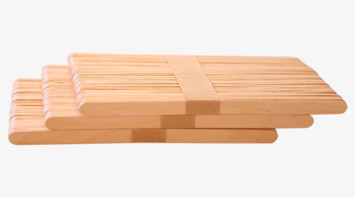 Natural Wood Color Wooden Popsicle Sticks Stick Crafts - Plywood, HD Png Download, Free Download