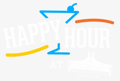 Happy Hour Logo Peacock - Girly Christmas, HD Png Download, Free Download