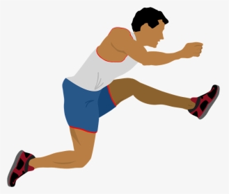 Athlete, Jump, Motion, Action, Run, Sport, Training - Jumping Athlete Png, Transparent Png, Free Download