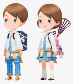 Star Athlete Av - Kingdom Hearts School Uniform, HD Png Download, Free Download