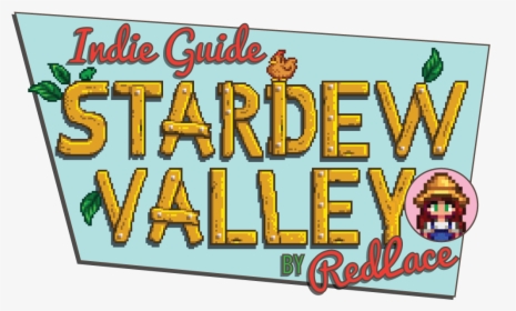 Indie Guide To Stardew Valley By Redlace Gaming Clipart, HD Png Download, Free Download