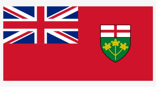 Ca On Ontario Flag Icon - Red Cayman Islands Flag, HD Png Download, Free Download