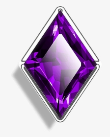 #purple #crystal #gem #stone #jewel - Amethyst Stone Logo, HD Png Download, Free Download