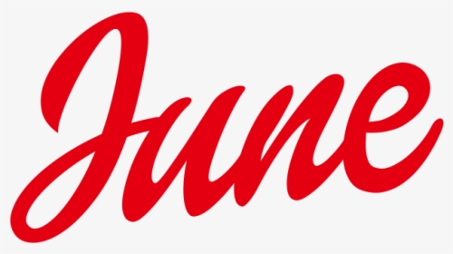 June Logo Design Png - Calligraphy, Transparent Png, Free Download