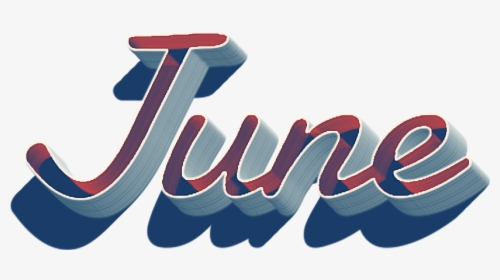 June 3d Name Logo Png - Calligraphy, Transparent Png, Free Download