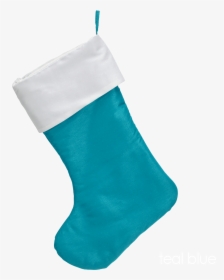 Embroider Buddy® Traditional Stocking - Blue Christmas Stockings Png, Transparent Png, Free Download