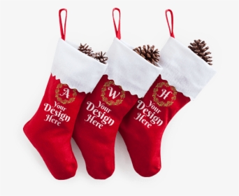 Christmas Stockings - Christmas Socks Decorations Png, Transparent Png, Free Download