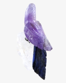 Amethyst Bird On Quartz Crystal - Eagle, HD Png Download, Free Download