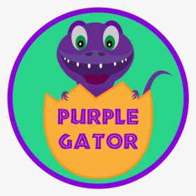 Purple Gator, HD Png Download, Free Download