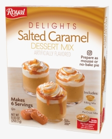 Royal Delights Salted Caramel Dessert Mix - Royal Delights Pumpkin Dessert Mix, HD Png Download, Free Download