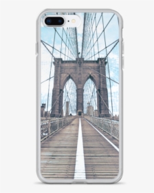 Brooklyn Bridge Iphone Case - New York City Sepia Tone, HD Png Download, Free Download