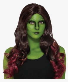 Adult Gamora Wig - Gamora Wig, HD Png Download, Free Download