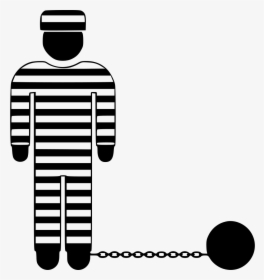 Jail Prison Man - Prisoner Clipart, HD Png Download, Free Download