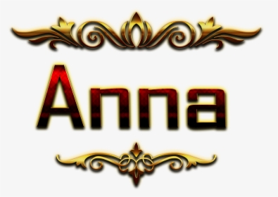 Anna Decorative Name Png - Abhinav Name, Transparent Png, Free Download