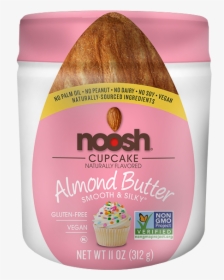 Noosh Cupcake Almond Butter Jars - Non-gmo Project, HD Png Download, Free Download