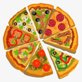 Pizza Vector Art Png, Transparent Png, Free Download