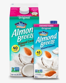 Unsweetened Almond Coconut Milk - Blue Diamond Almond Coconut Milk, HD Png Download, Free Download